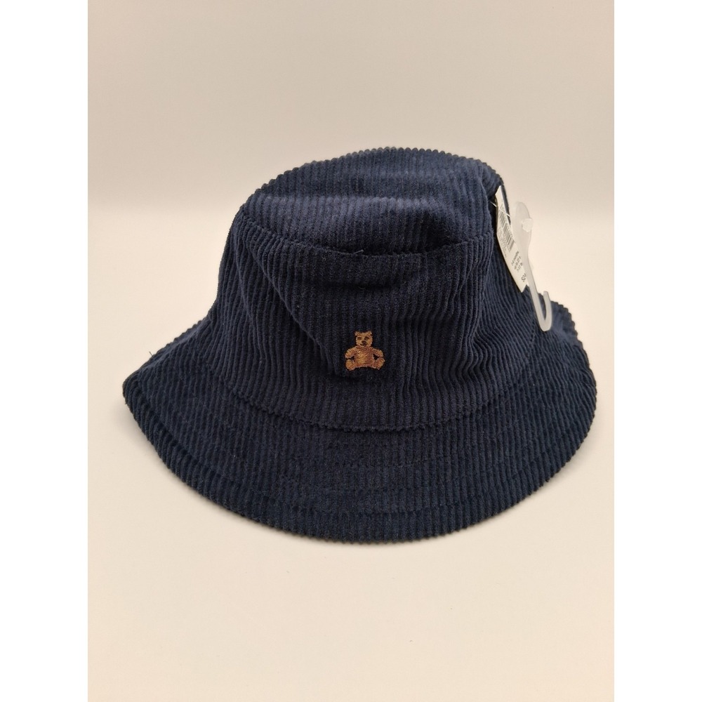 Baby Gap 0-6 Months Navy Corduroy Bucket Hat 100% Cotton NWT